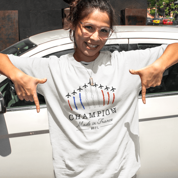 T-shirt champion made in france FFL