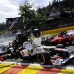 Grosjean SPA accident