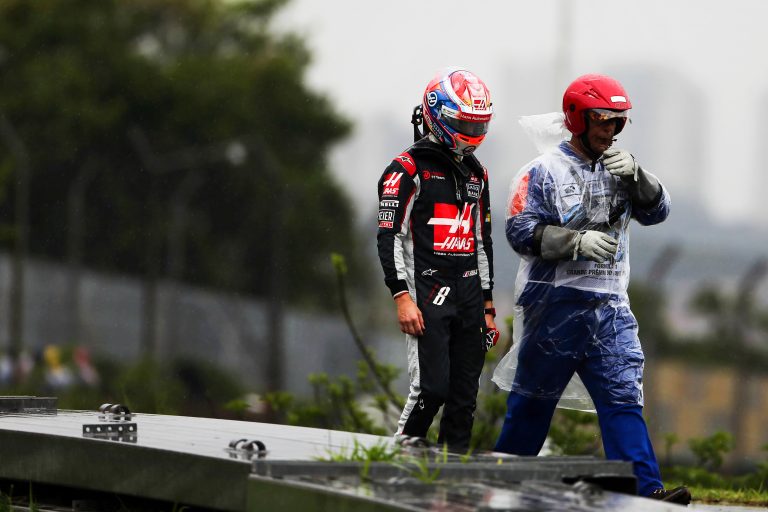 Grand Prix Brésil Crash Grosjean