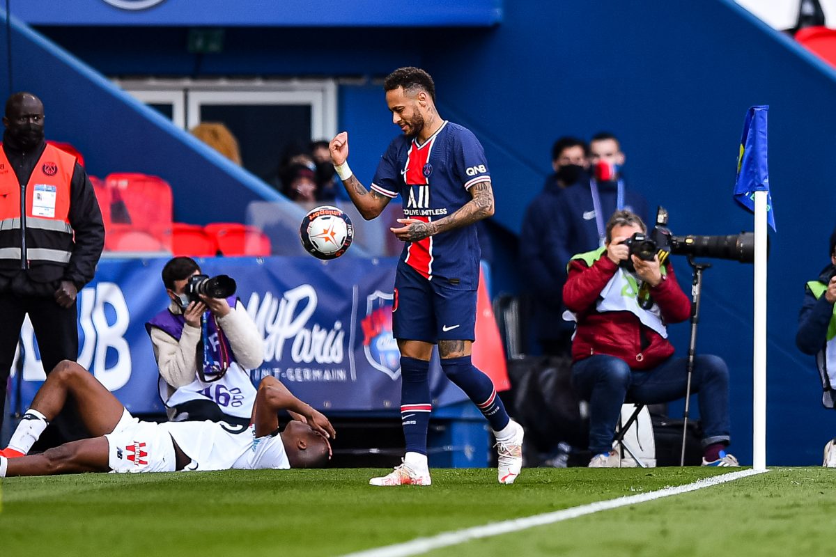 PSG Lille - Le débordement maitrisé de Neymar - FFL