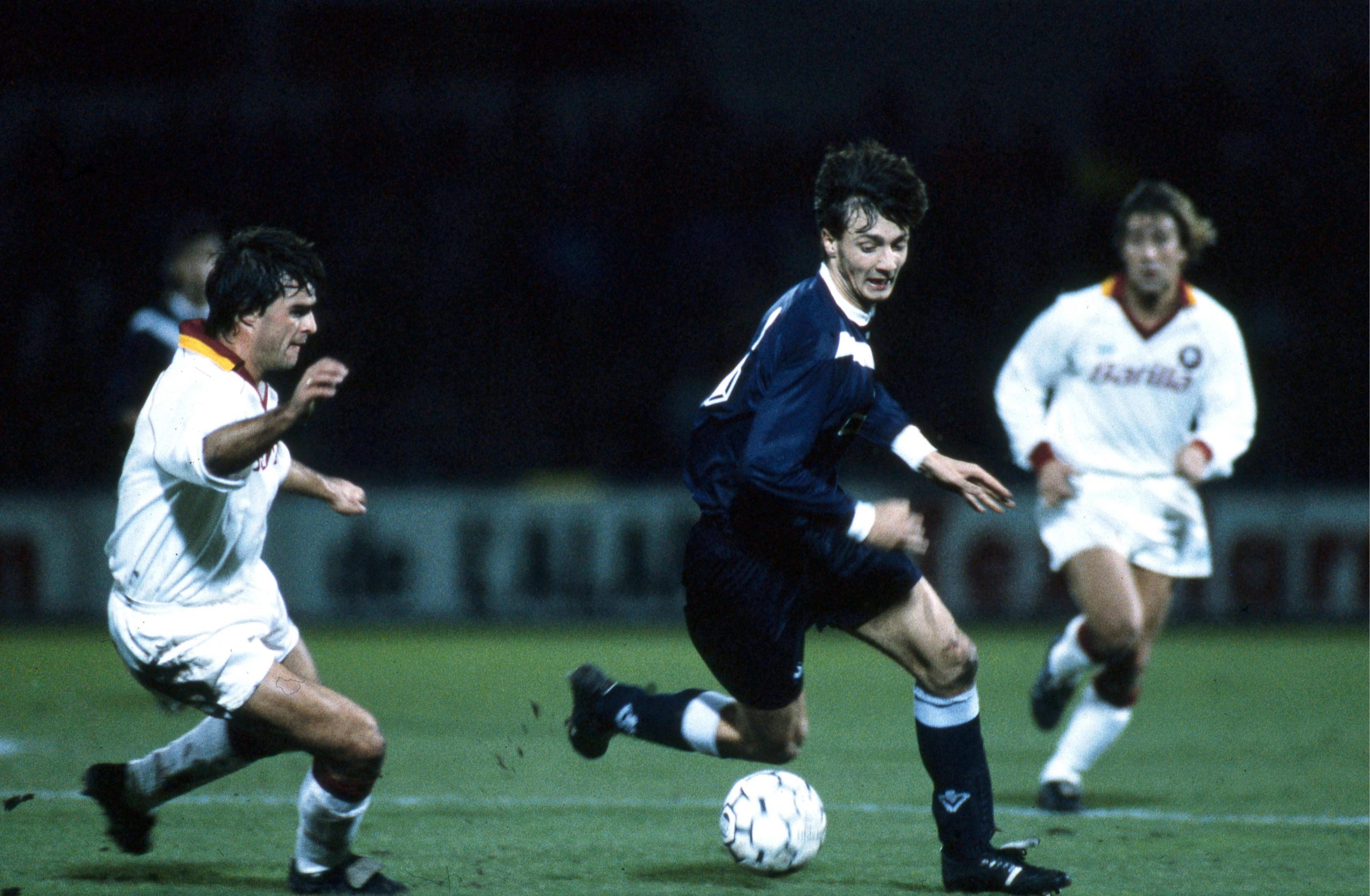 UEFA 19901991 Bordeaux AS Rome, une manita et ça repart. FFL