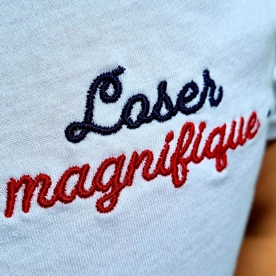 T-shirt loser magnifique brodé FFL