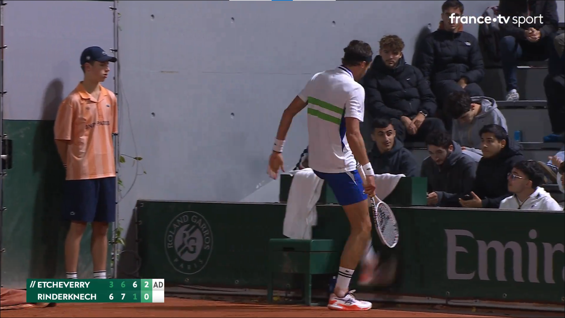 Roland-Garros | La Blessure Alakon Légendaire D'Arthur Rinderknech - FFL