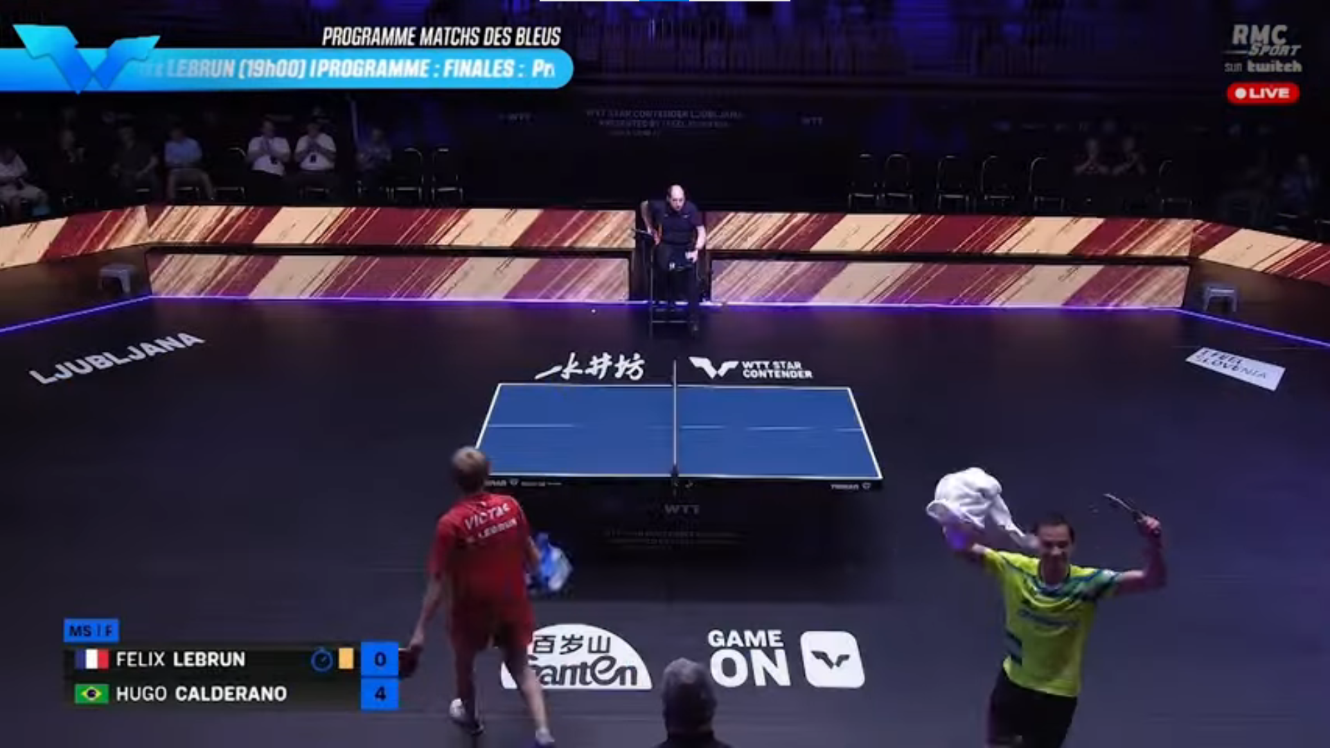 Ffl Table Tennis de table | La débandade sublime de Félix Lebrun en finale - FFL