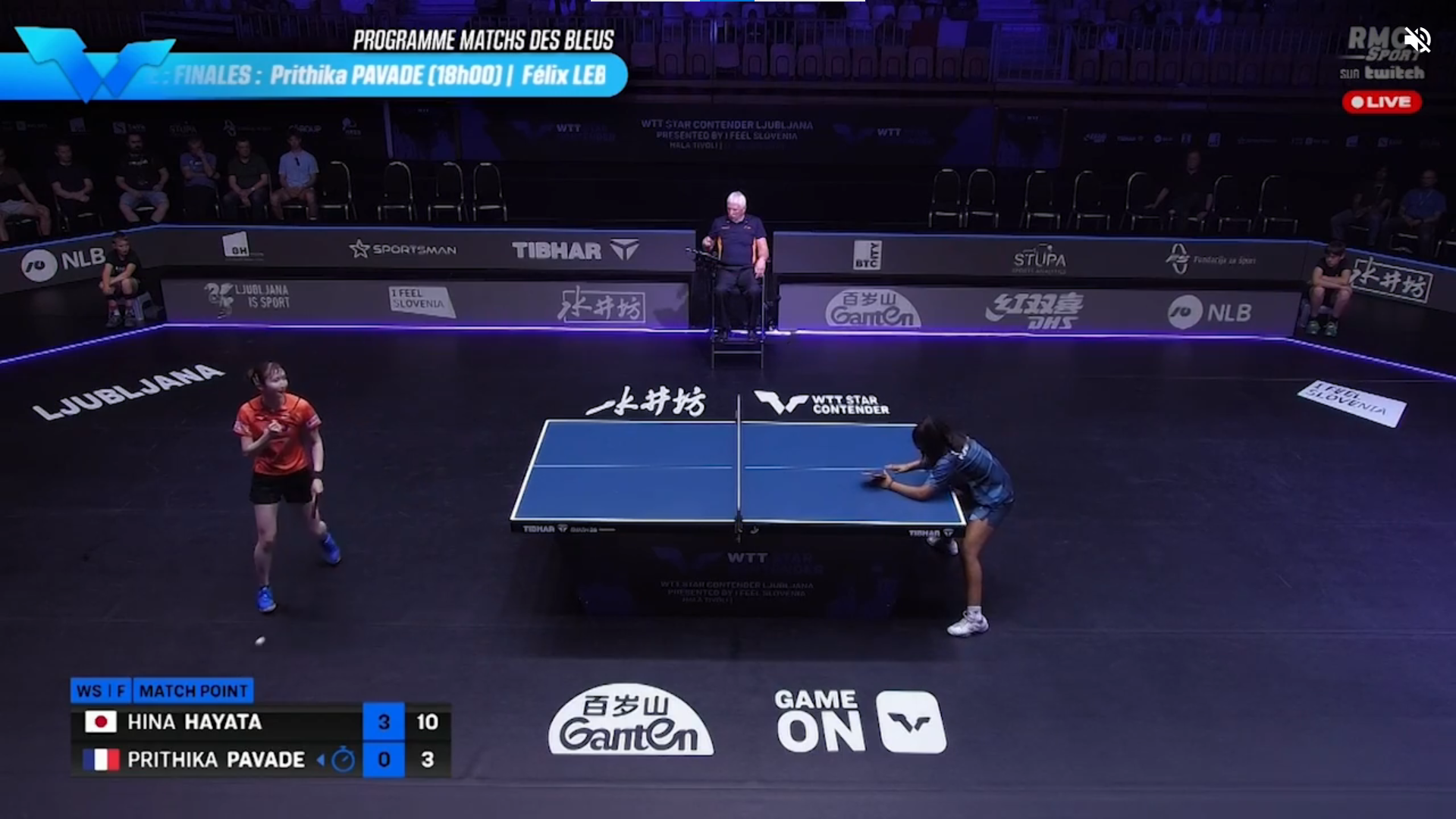 Tennis de table | Première finale pour Prithika Pavade, première lose - FFL