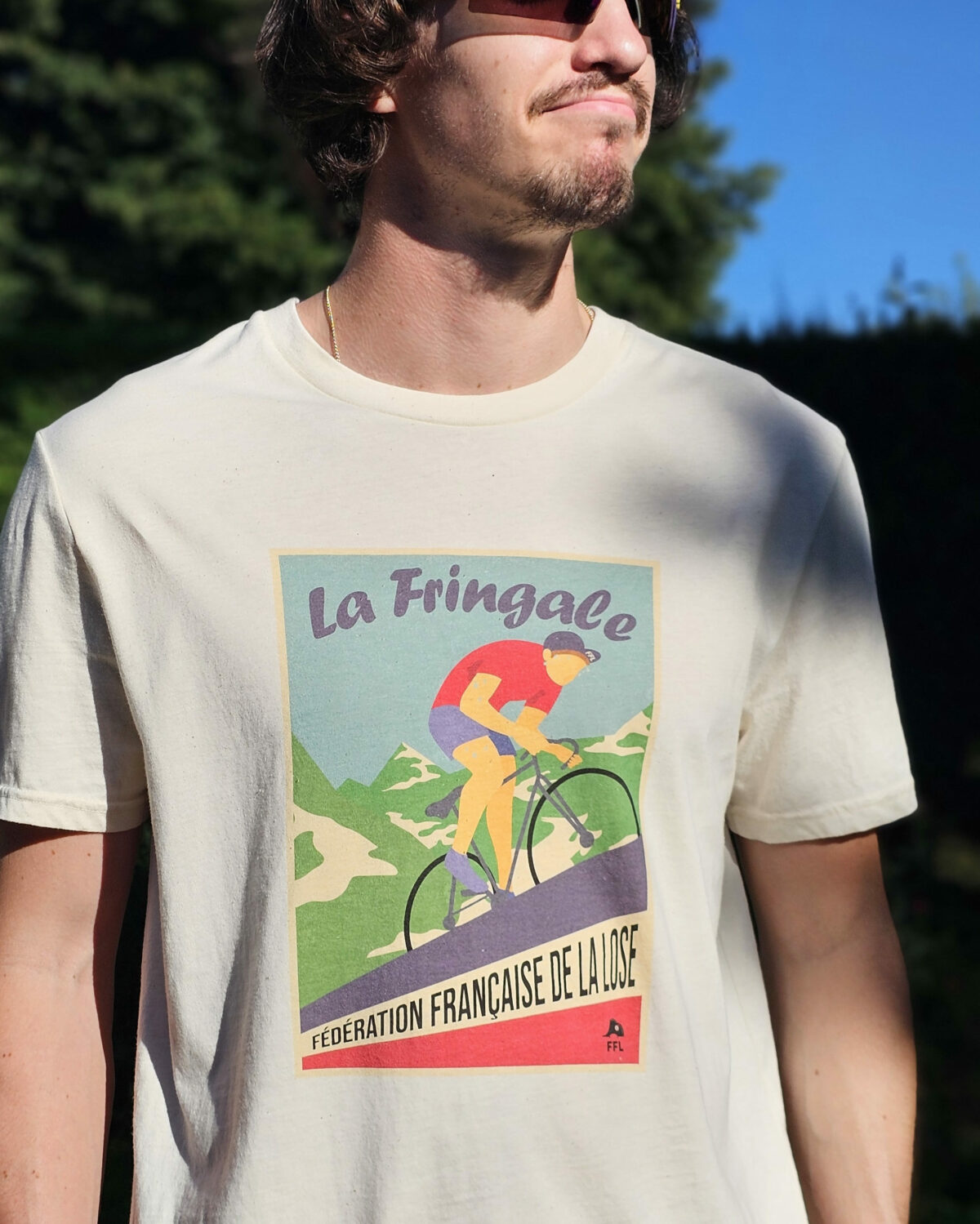 t-shirt la fringale cyclisme