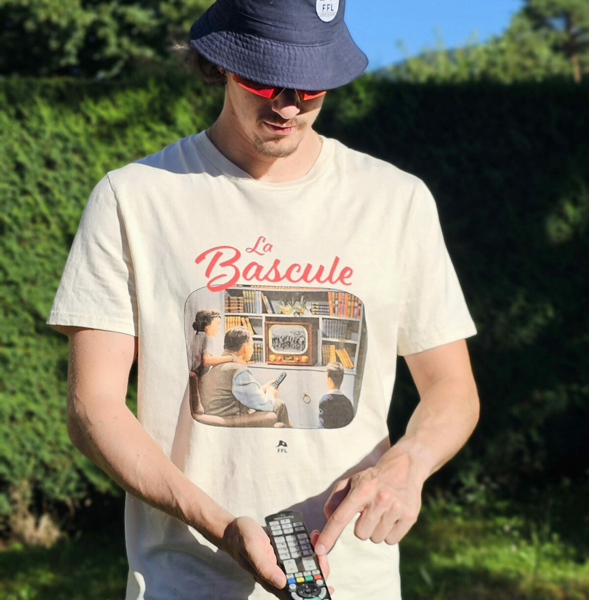 t-shirt la bascule vintage FFL