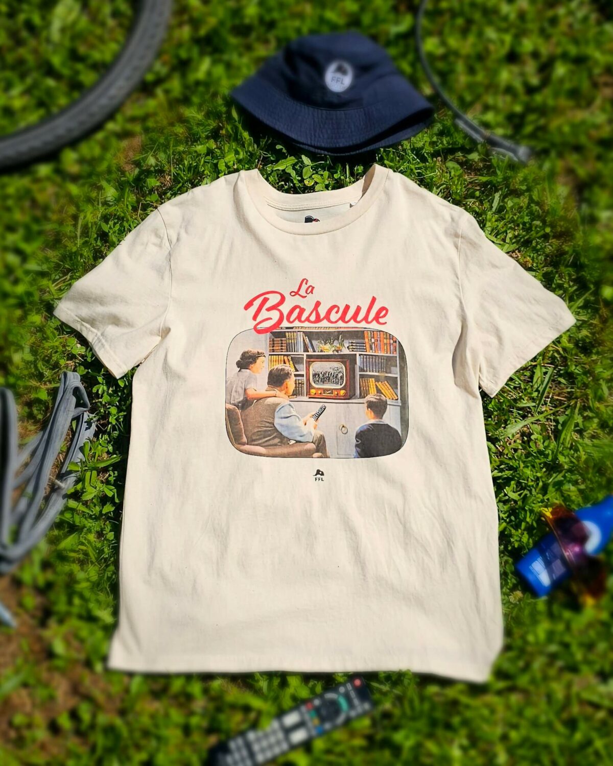 t-shirt FFL bascule vintage