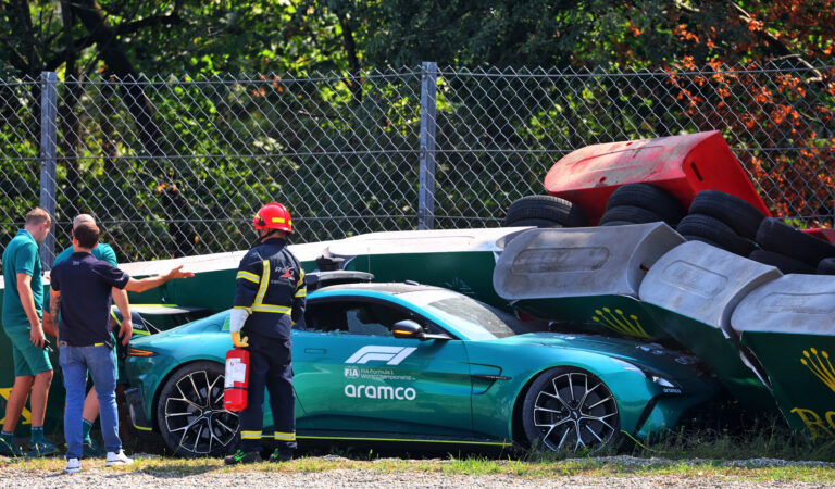 F1 | Un comble : la voiture de sécurité provoque un drapeau rouge à Monza