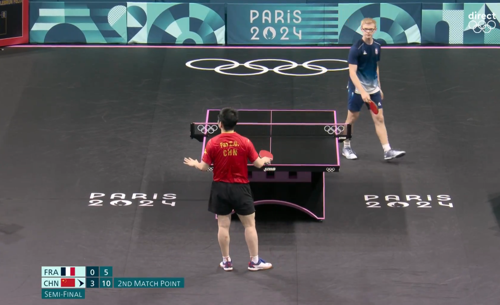 Ffl Table JO - Tennis de table | La performance magistrale de Félix Lebrun - FFL