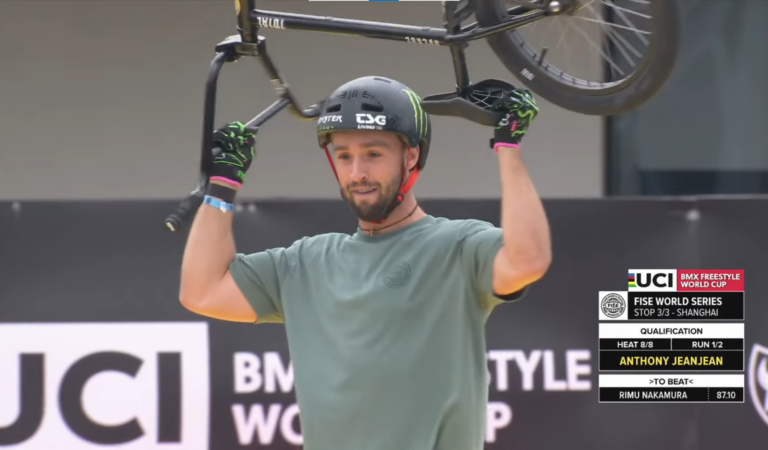 BMX Freestyle | Gros coup dur pour Anthony Jeanjean en Coupe du monde