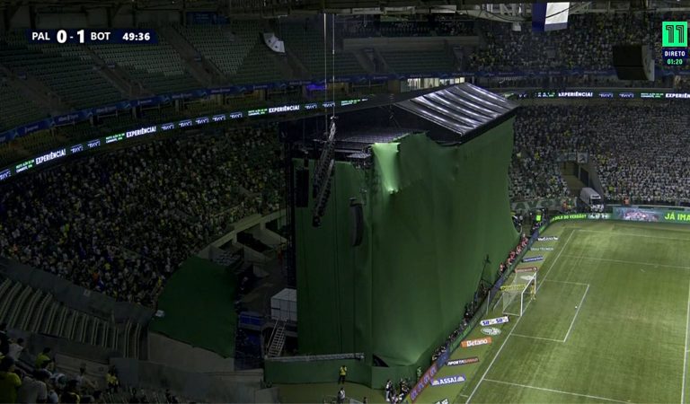 Une scène de concert pile devant les fans : l’idée de GÉNIE de Palmeiras