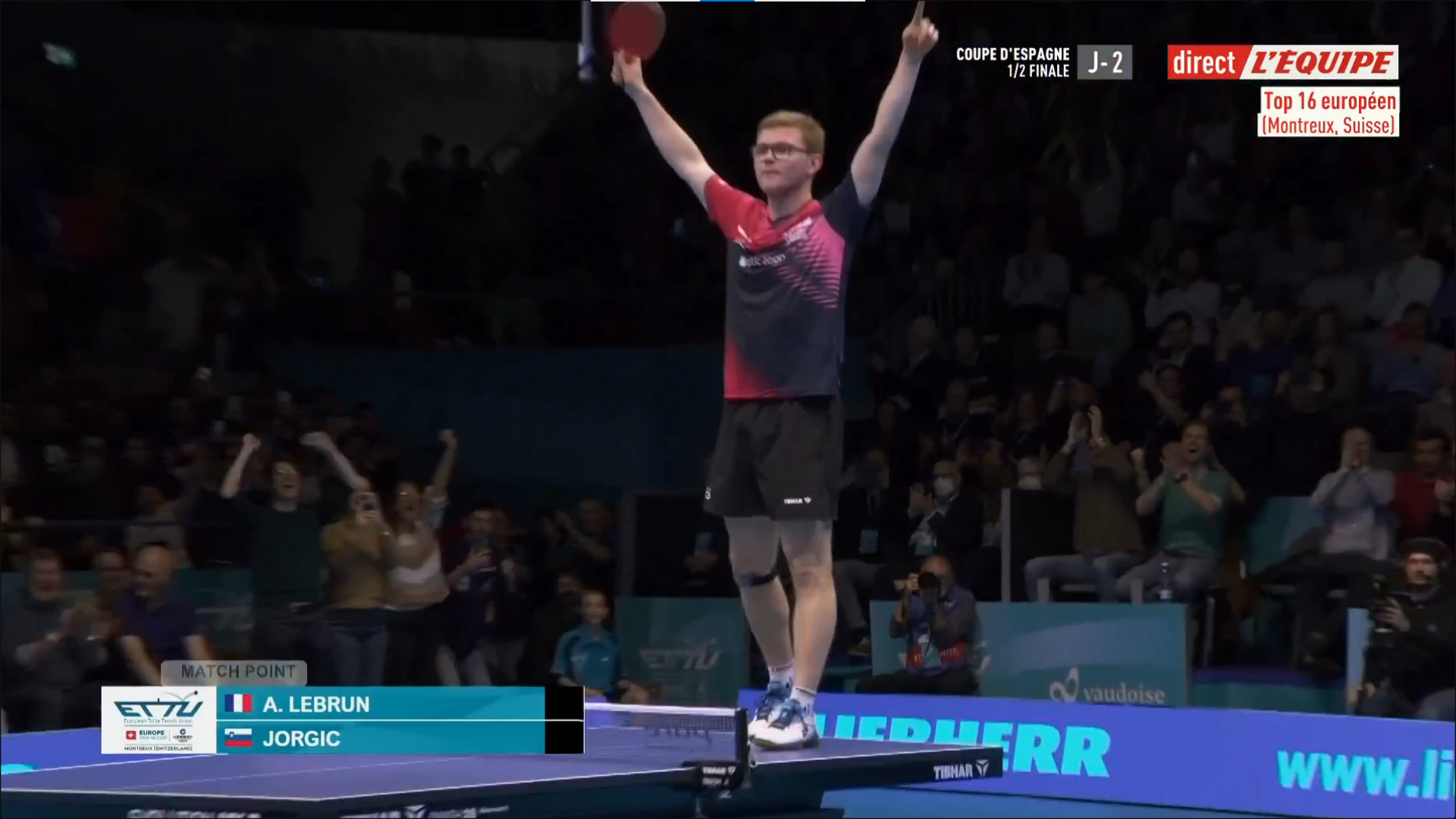 Tennis de table | Le manque de respect HISTORIQUE d'Alexis Lebrun au ...