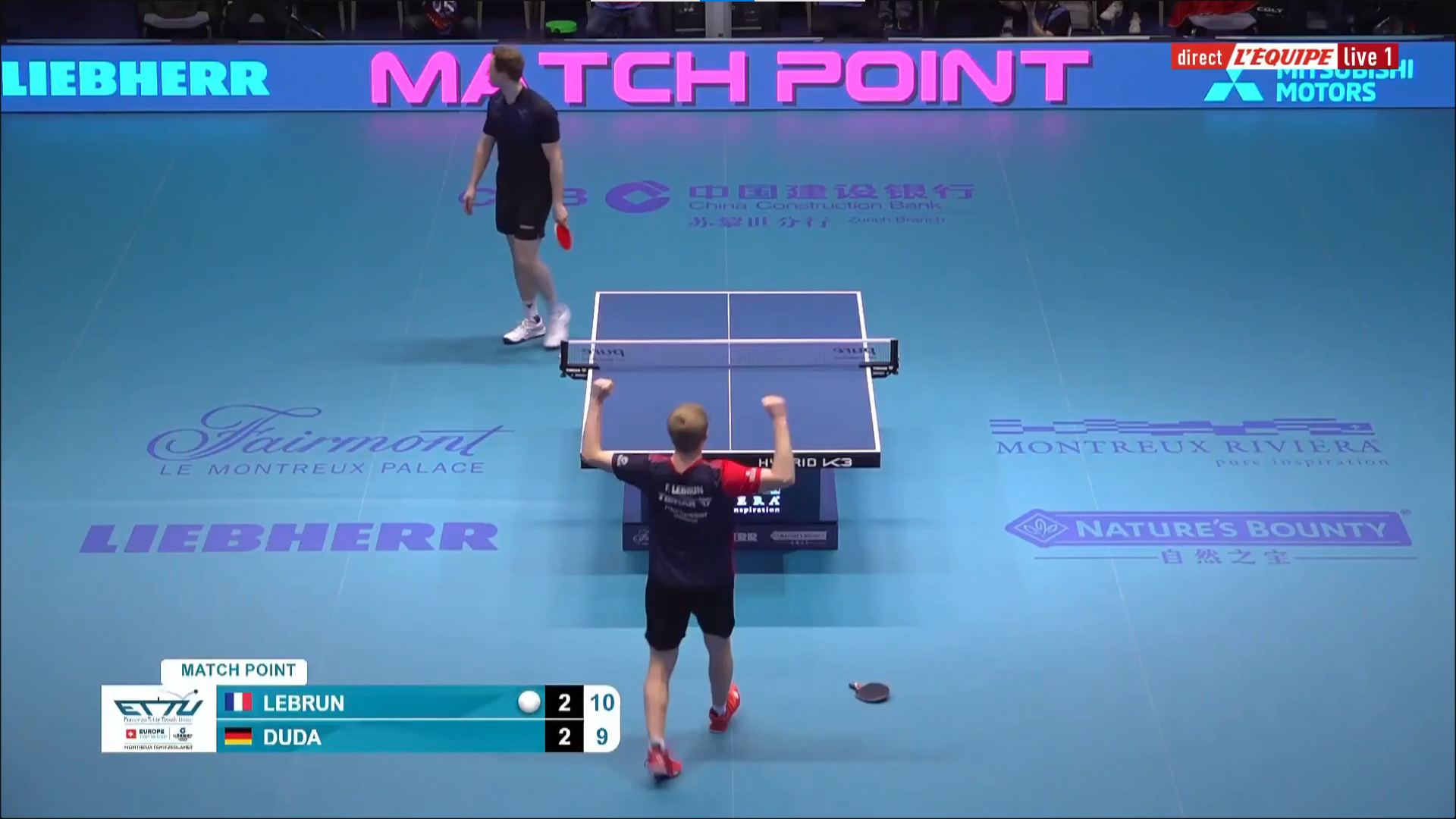 Ffl Table Tennis de table | La fin de match irrespirable de Félix Lebrun au Top ...