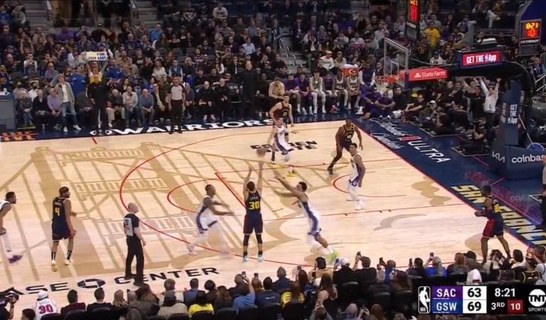 Basket | Le shoot qui fait entrer Steph Curry dans l’histoire de la NBA