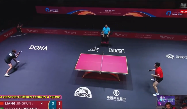 Tennis de table | Le point inhumain entre Calderano et Jingkun ! Tennis de table | Le point inhumain entre Calderano et Jingkun !