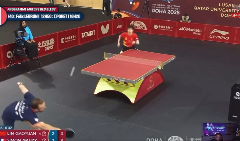Tennis de table | Le point venu d’ailleurs de Simon Gauzy !