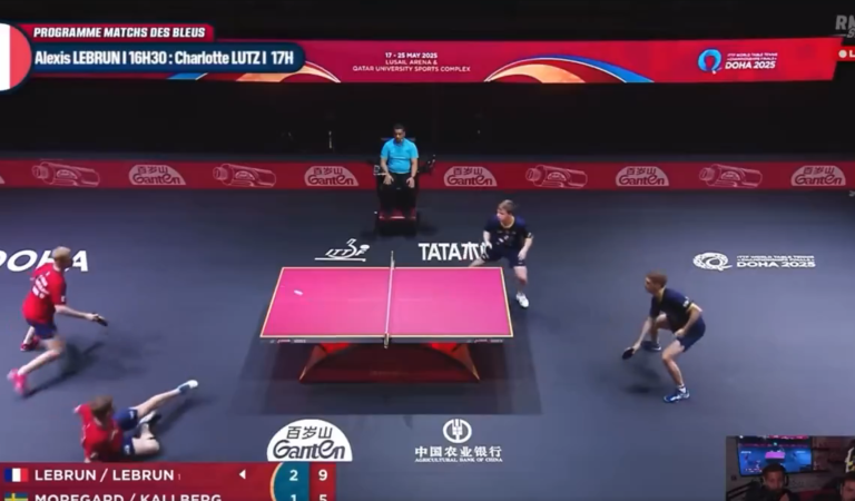 Tennis de table | Les frères Lebrun gâchent tout au Mondial Tennis de table | Les frères Lebrun gâchent tout au Mondial
