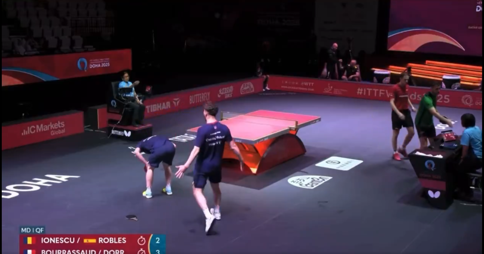 Ffl Table Tennis de table | La célébration salvatrice d'Esteban Dorr aux Mondiaux ...