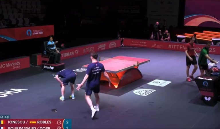 Tennis de table | La célébration salvatrice d’Esteban Dorr aux Mondiaux Tennis de table | La célébration salvatrice d’Esteban Dorr aux Mondiaux