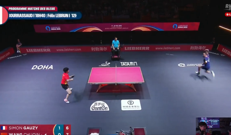 Tennis de table | Le point d’extraterrestre de Simon Gauzy au Mondial Tennis de table | Le point d’extraterrestre de Simon Gauzy au Mondial