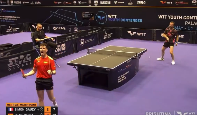 Tennis de table | La surprise inattendue de Simon Gauzy face au 152e mondial Tennis de table | La surprise inattendue de Simon Gauzy face au 152e mondial