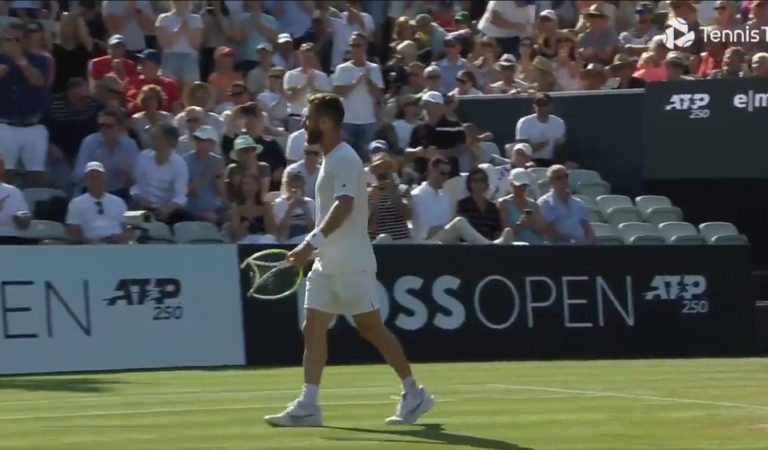 Tennis | Le brisage de raquette magistral de Corentin Moutet Tennis | Le brisage de raquette magistral de Corentin Moutet