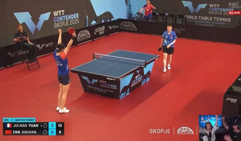Tennis de table | L’irrespect historique de Jia Nan Yuan Tennis de table | L’irrespect historique de Jia Nan Yuan