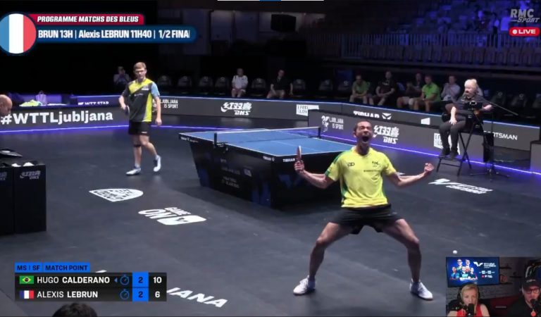 Tennis de table | Le scénario invraisemblable d’Alexis Lebrun en Slovénie