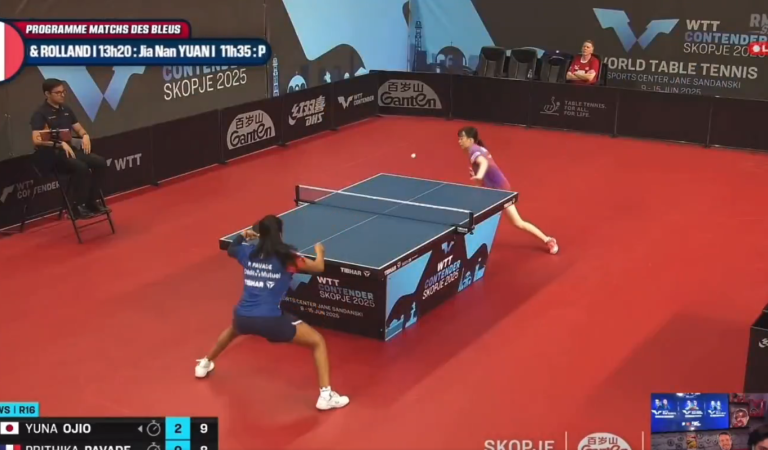 Tennis de table | La remontada de Prithika Pavade ne passe clairement pas Tennis de table | La remontada de Prithika Pavade ne passe clairement pas