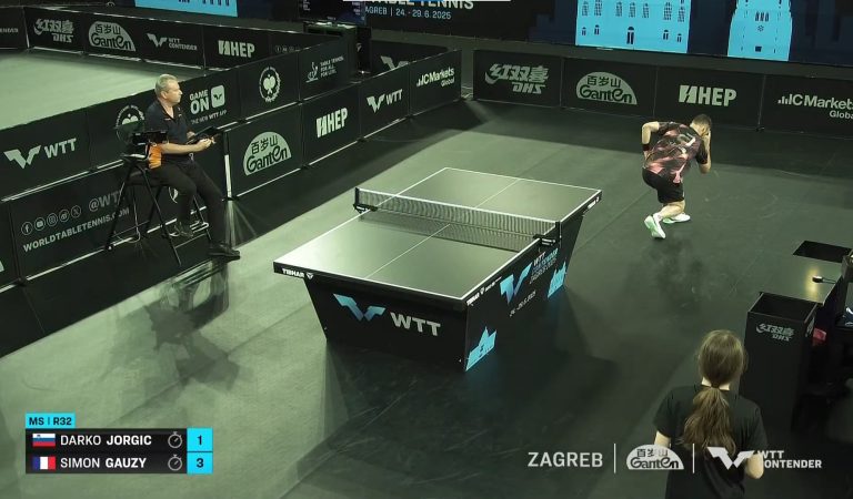 Tennis de table | La chute se poursuit pour Simon Gauzy à Zagreb Tennis de table | La chute se poursuit pour Simon Gauzy à Zagreb