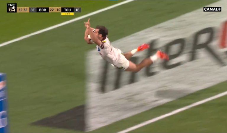 Rugby | L’essai surhumain de Damian Penaud avec Bordeaux ! Rugby | L’essai surhumain de Damian Penaud avec Bordeaux !