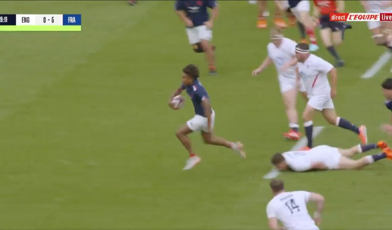 Rugby | L’essai venu d’ailleurs des Français face à l’Angleterre Rugby | L’essai venu d’ailleurs des Français face à l’Angleterre