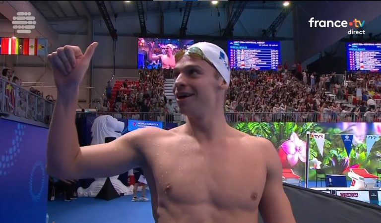 Natation | Léon Marchand gâche tout aux Mondiaux Natation | Léon Marchand gâche tout aux Mondiaux