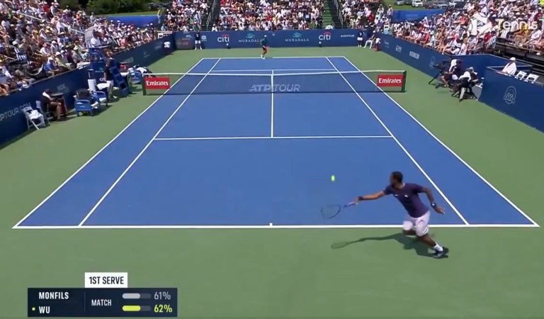 Tennis | Le coup incompréhensible de Gaël Monfils à Washington Tennis | Le coup incompréhensible de Gaël Monfils à Washington