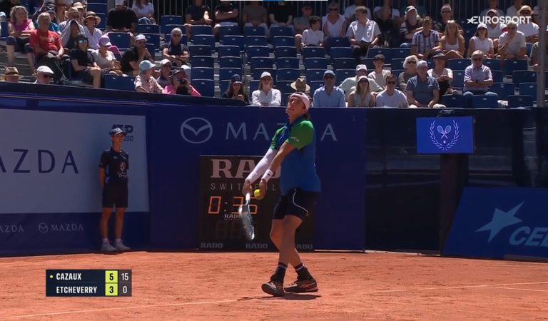 Tennis | La séquence irréelle d’Arthur Cazaux sur terre battue