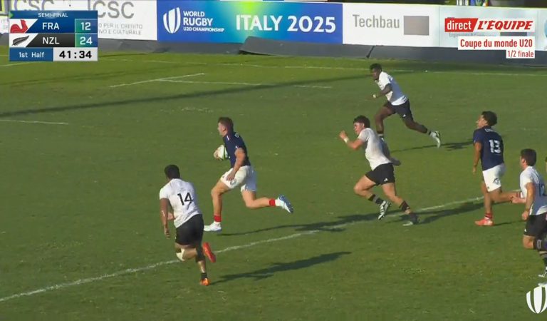 Mondial Rugby | L’essai sorti de nulle part des Français face aux Blacks