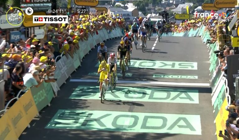 Tour de France | Le scénario surréaliste qui fait perdre le maillot jaune à Pogacar Tour de France | Le scénario surréaliste qui fait perdre le maillot jaune à Pogacar