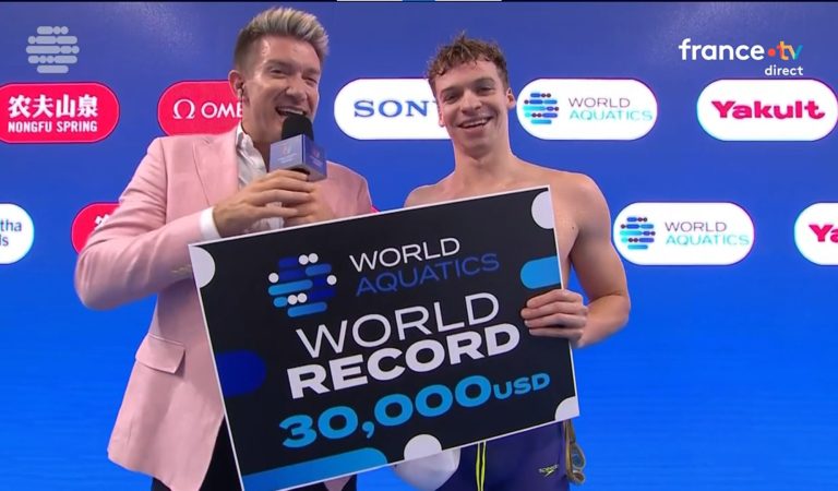 Mondiaux Natation | Léon Marchand plonge la France dans le noir absolu