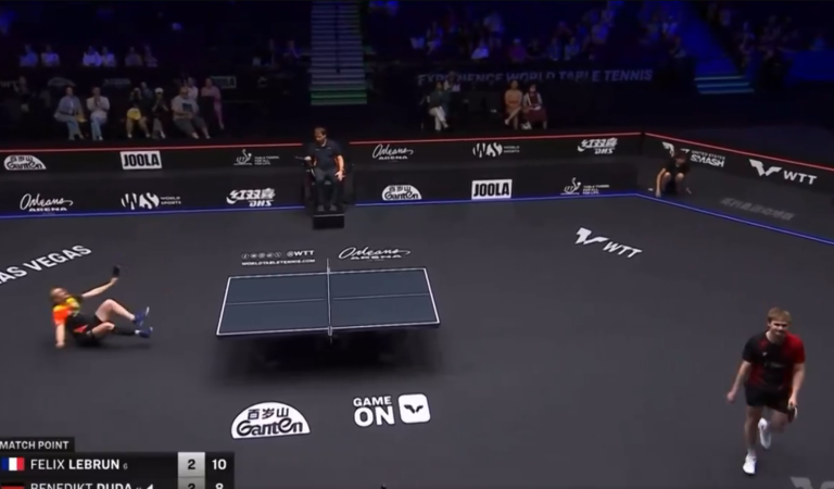 Tennis de table | La balle de match inacceptable de Félix Lebrun à Las Vegas Tennis de table | La balle de match inacceptable de Félix Lebrun à Las Vegas