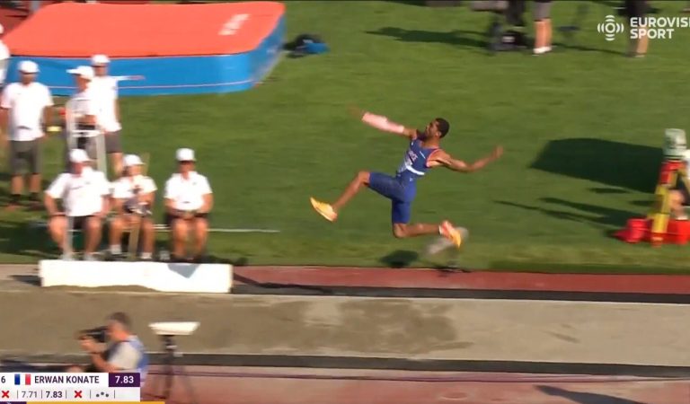 Athlétisme | Le saut intolérable d’Erwan Konaté aux Championnats d’Europe ! Athlétisme | Le saut intolérable d’Erwan Konaté aux Championnats d’Europe !