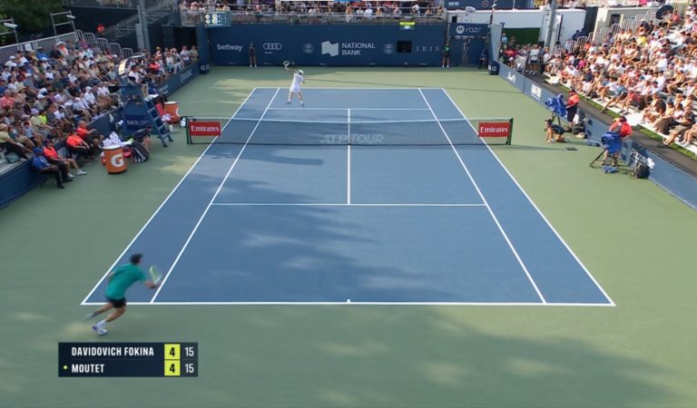 Tennis | Le coup venu d’ailleurs de Corentin Moutet à l’Open du Canada