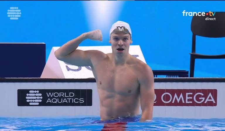 Léon Marchand fait boire la tasse à la France à l’US Open