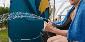 meilleure douche solaire camping