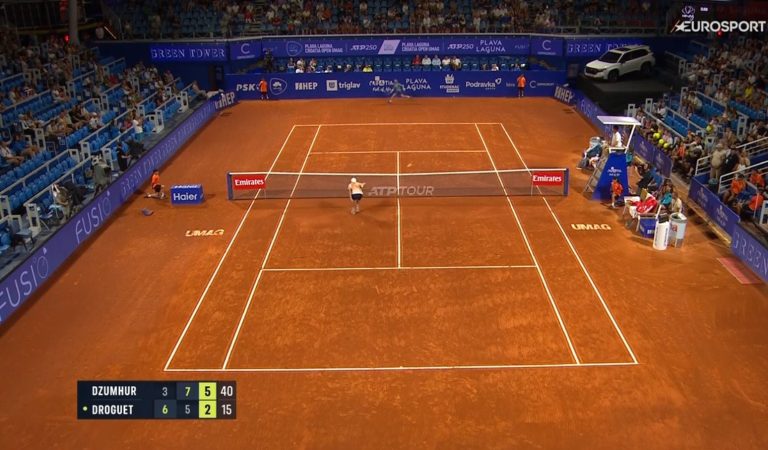 Tennis | La balle de match inhumaine de Titouan Droguet