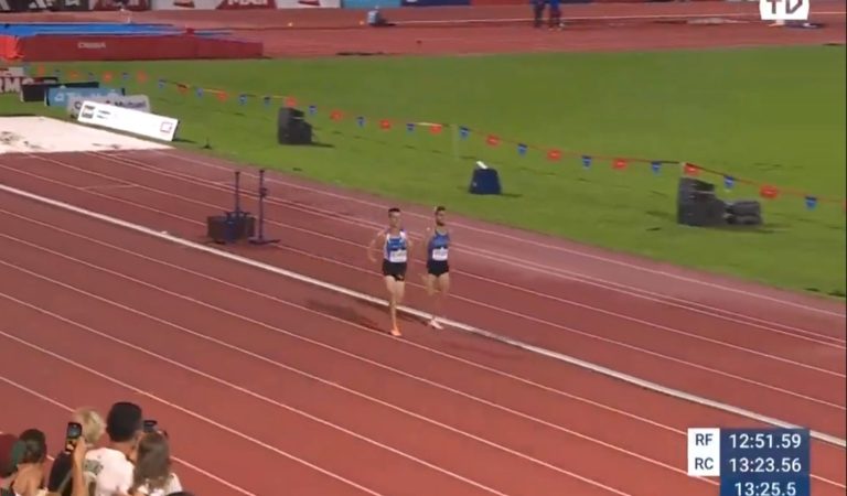 Athlétisme | La fin de course surréaliste entre Yann Schrub et Jimmy Gressier !