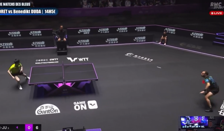 Tennis de table | Le point sorti de nulle part de Simon Gauzy à Macao
