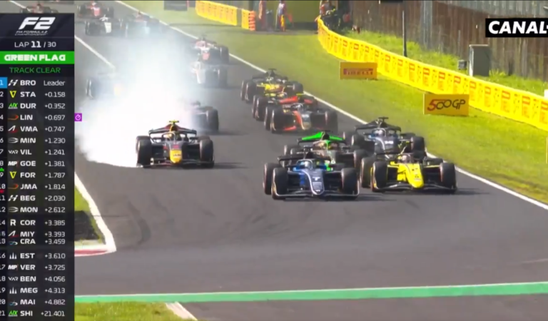 Formule 2 | 4 accrochages en 30 secondes : la relance surréaliste à Monza