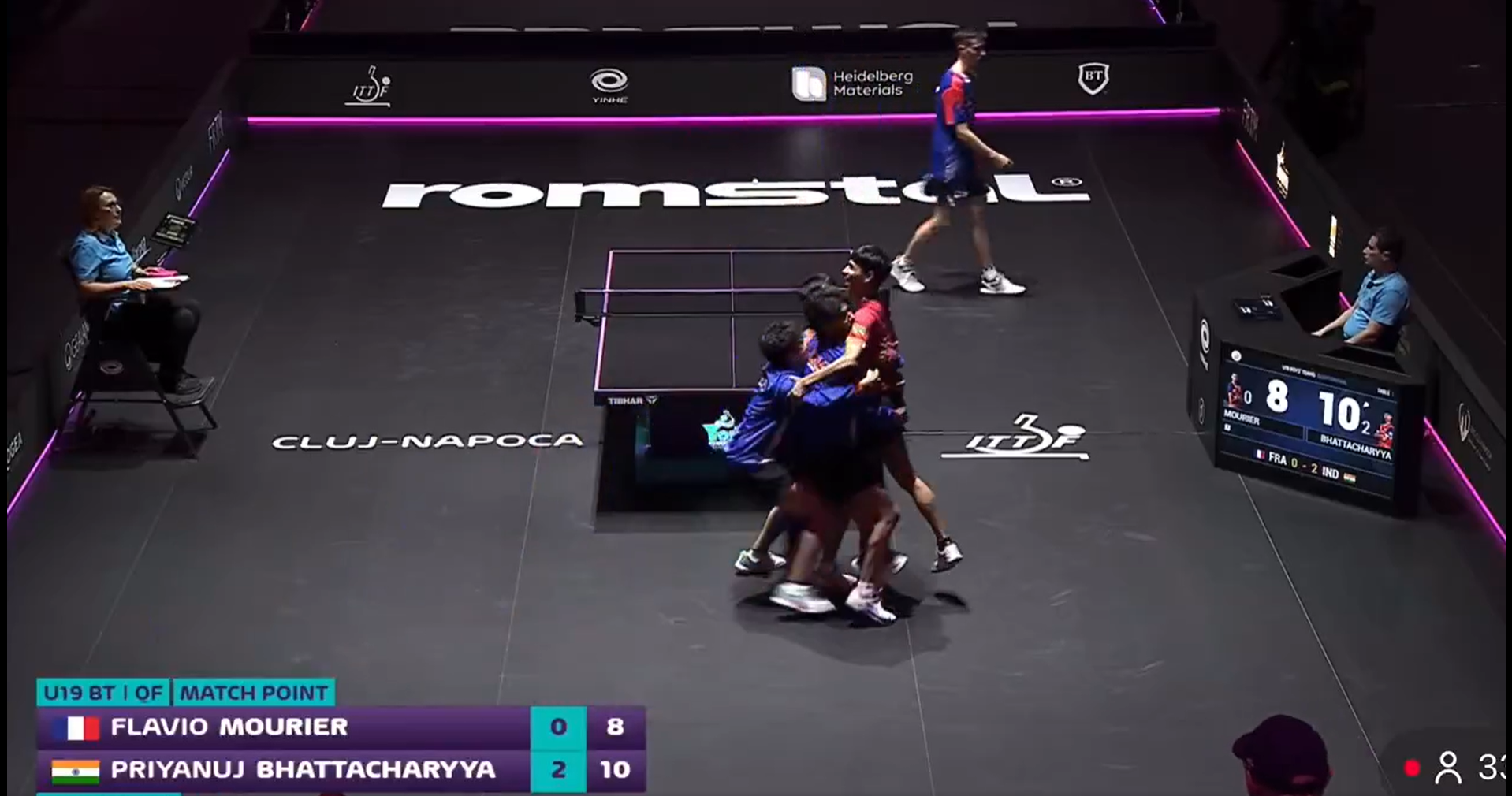 La France impressionne aux Mondiaux de tennis de table