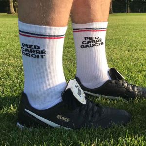 Chaussettes FFL - Pied carré gauche / Pied carré droit